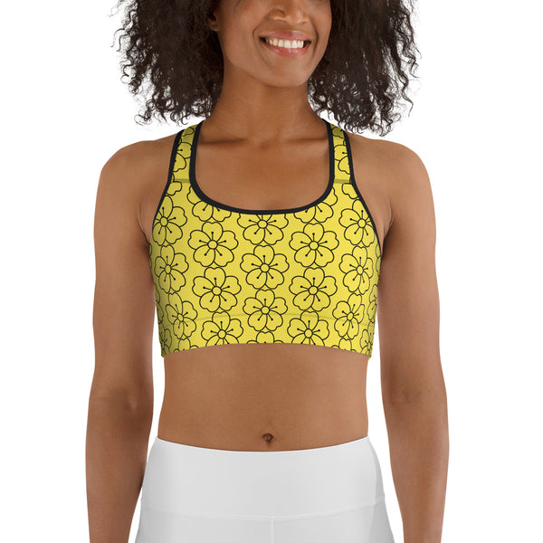 FLOWER CHILD SPORTS BRA