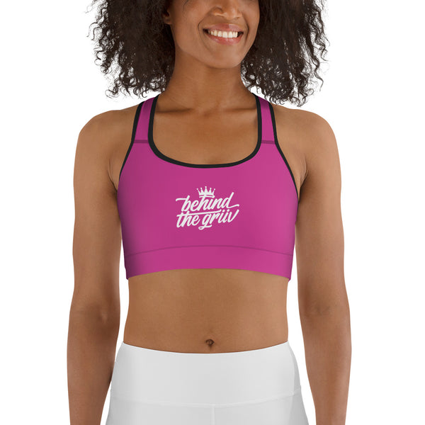 BEHIND THE GRüV QUEENING SPORTS BRA