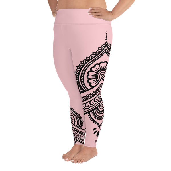 PINKISH FLOW CURVACEOUS LEGGINGS