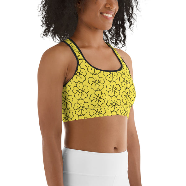 FLOWER CHILD SPORTS BRA
