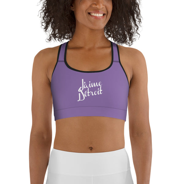 I LOVE DETROIT SPORTS BRA