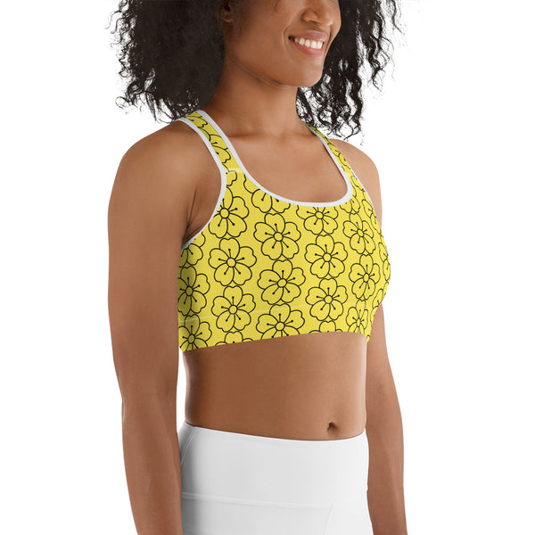 FLOWER CHILD SPORTS BRA