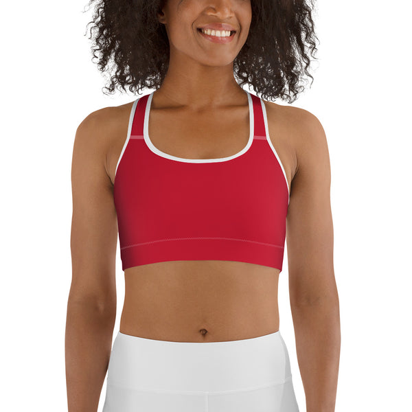 DEEP RED SPORTS BRA