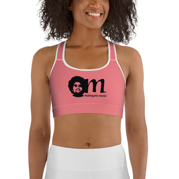 MOODY MAHOGANI SPORTS BRA