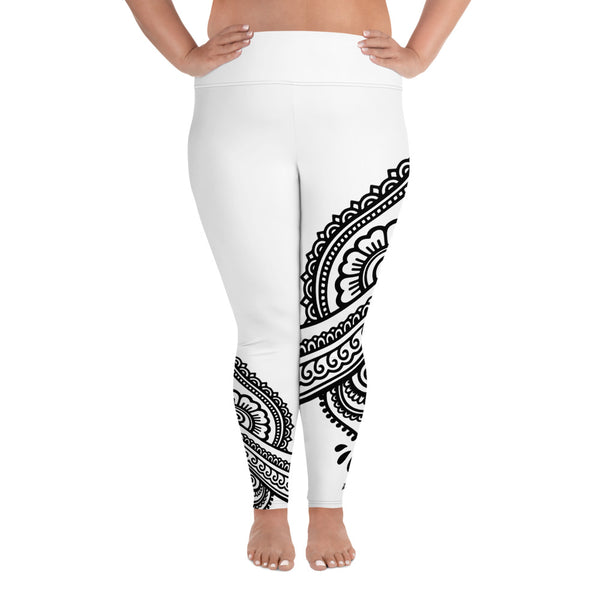 FLOW WHITE CURVACEOUS LEGGINGS
