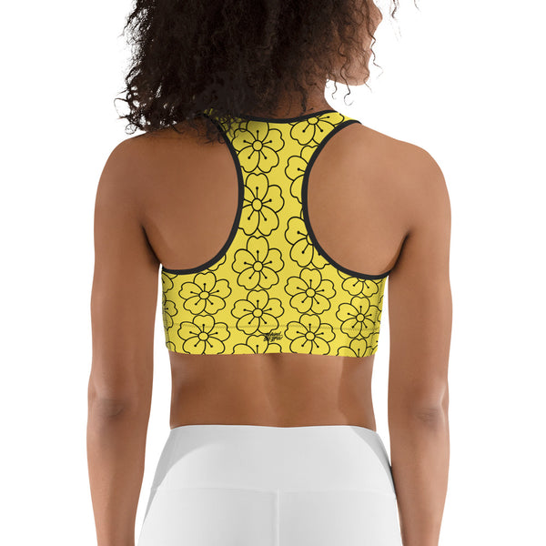 FLOWER CHILD SPORTS BRA