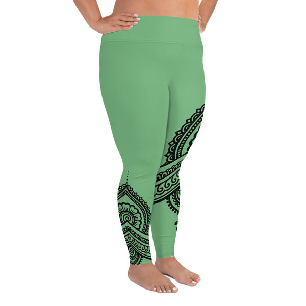 MINT FLOW CURVACEOUS LEGGINGS