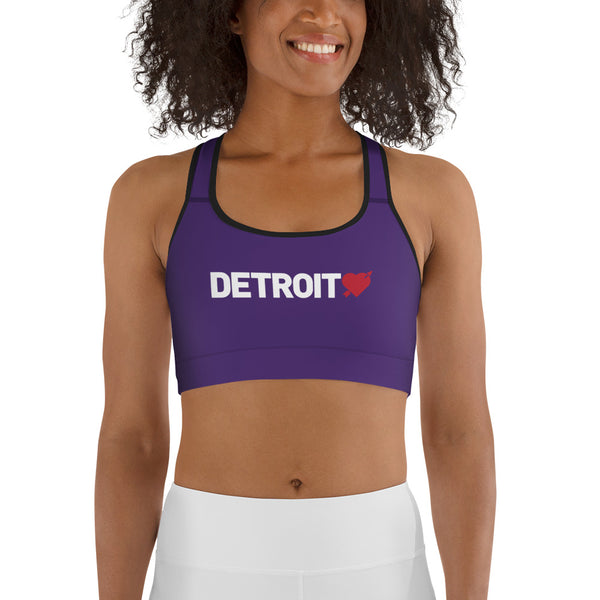 DETROIT LOVE SPORTS BRA
