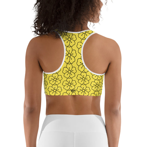 FLOWER CHILD SPORTS BRA