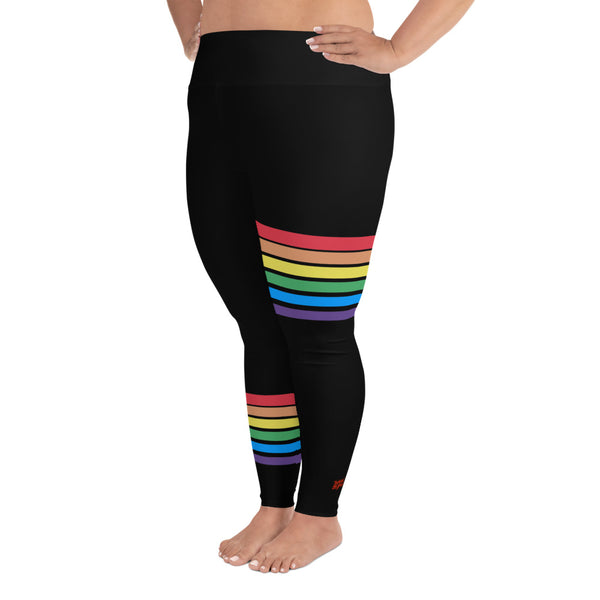 RAINBOW LOVE CURVACEOUS LEGGINGS