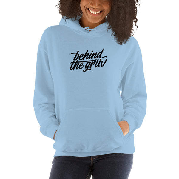 BEHIND THE GRüV UNISEX HOODIE