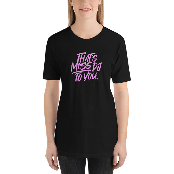 MISS DJ LOGO TEE