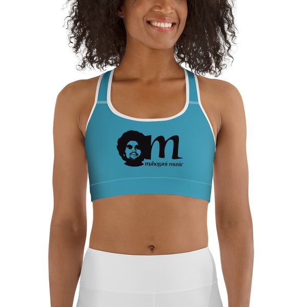 MOODY MAHOGANI SPORTS BRA