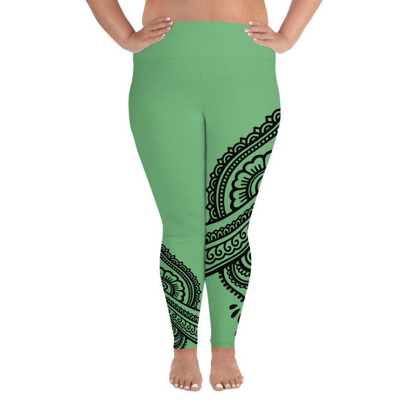MINT FLOW CURVACEOUS LEGGINGS