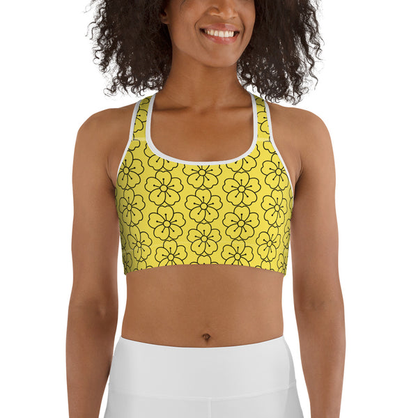 FLOWER CHILD SPORTS BRA