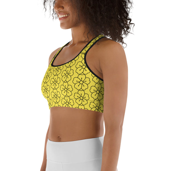 FLOWER CHILD SPORTS BRA