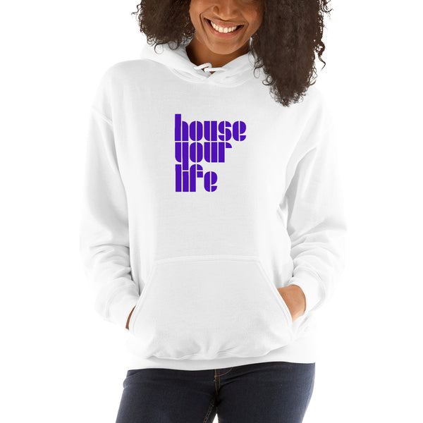 HOUSE YOUR LIFE BLUEBERRY HOODIE