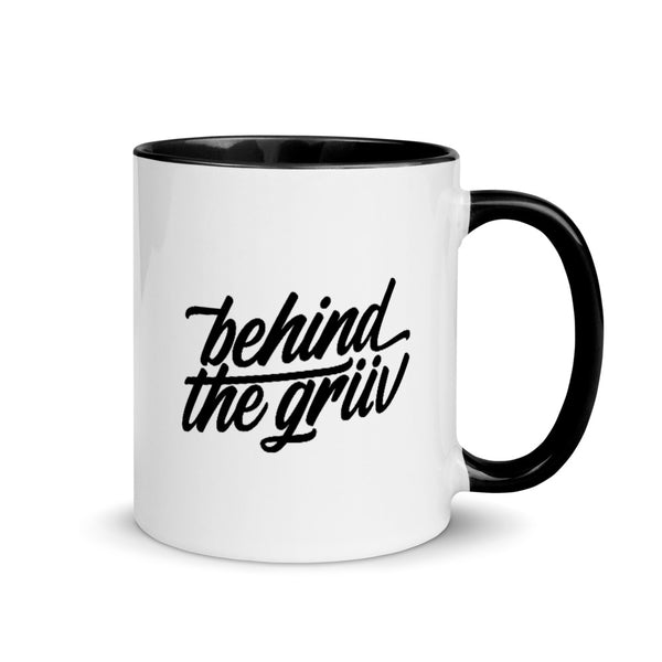 BEHIND THE GRüV COFFEE MUG