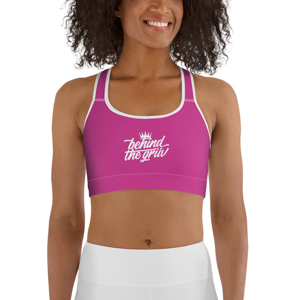 BEHIND THE GRüV QUEENING SPORTS BRA